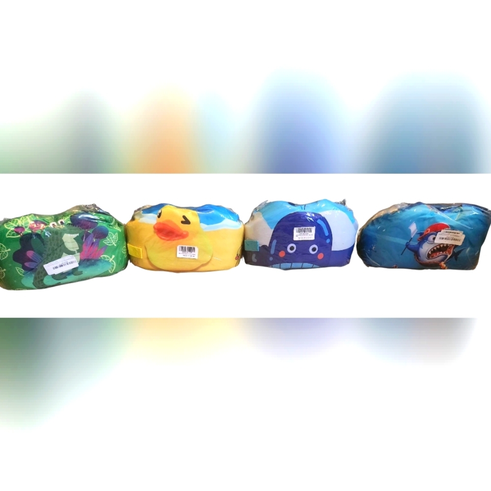 Boys Girls Toddler Floaties with Shoulder Harness Arm Wings for Ages 2-7 30-50lb